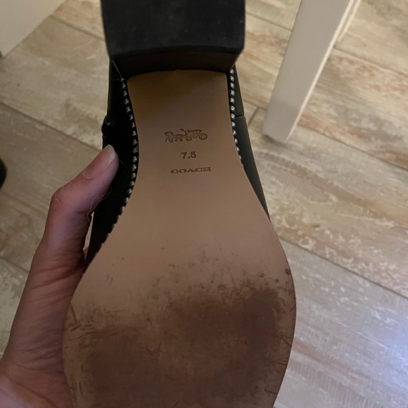Coach Leather Boots - Picture 5 of 5